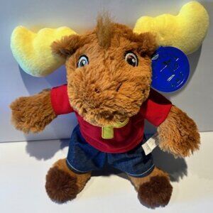 NWT Vintage Tommy Moose 1992 PURR-FECTION MJC Stuffed Animal Plush 12" Ages 3+